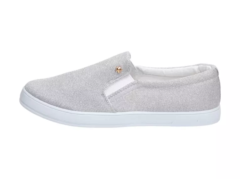 Slip On Białe tenisówki damskie Vices B748-41