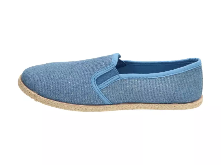Niebieskie espadryle damskie Wishot 32-187
