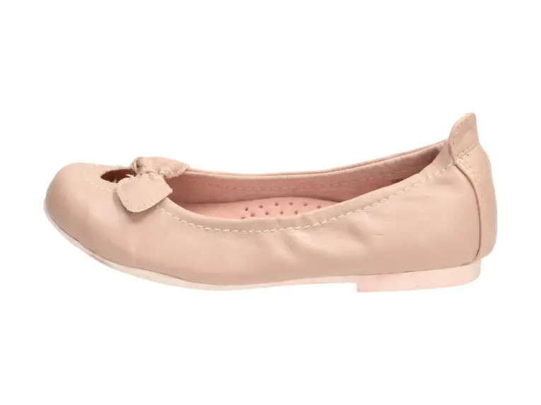 Różowe balerinki, buty dziecięce Wojtyłko 6930