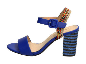 Niebieskie sandały damskie SABATINA 92906