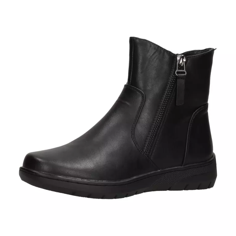 Czarne botki damskie SABATINA DM22-19