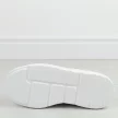 Białe skórzane sneakersy damskie na platformie Filippo Dp6382/24