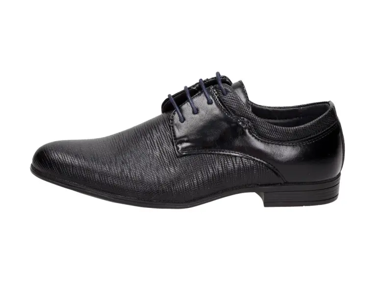 Czarne pantofle, buty męskie Badoxx 342