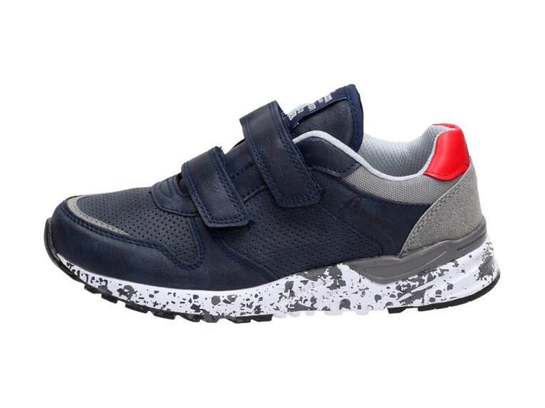 Półbuty dziecięce American Club Bs05 Nv/l.Grey