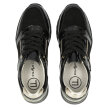 Czarne skórzane sneakersy damskie FILIPPO DP2003/22