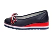 Granatowe baleriny damskie FILIPPO DP2159/21