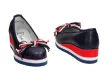 Granatowe baleriny damskie FILIPPO DP2159/21