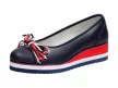 Granatowe baleriny damskie FILIPPO DP2159/21