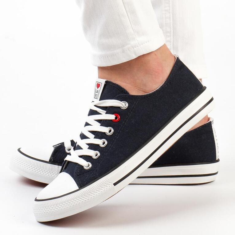 Granatowe trampki damskie LA.FI 280055N
