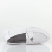Białe skórzane półbuty damskie Vinceza 93204