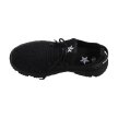 Czarne sportowe buty męskie SUPER STAR 080F