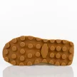 Khaki skórzane półbuty damskie Filippo Dp7112/25