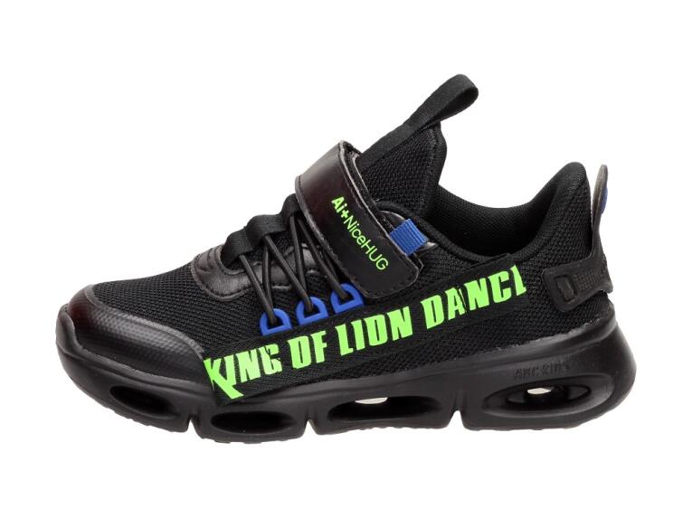 Czarne sportowe buty dziecięce Abckids 038