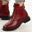 Czerwone botki damskie Jezzi 2501-1