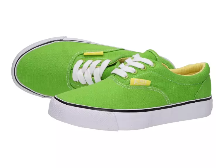 Zielone markowe trampki Free Style 412-12l