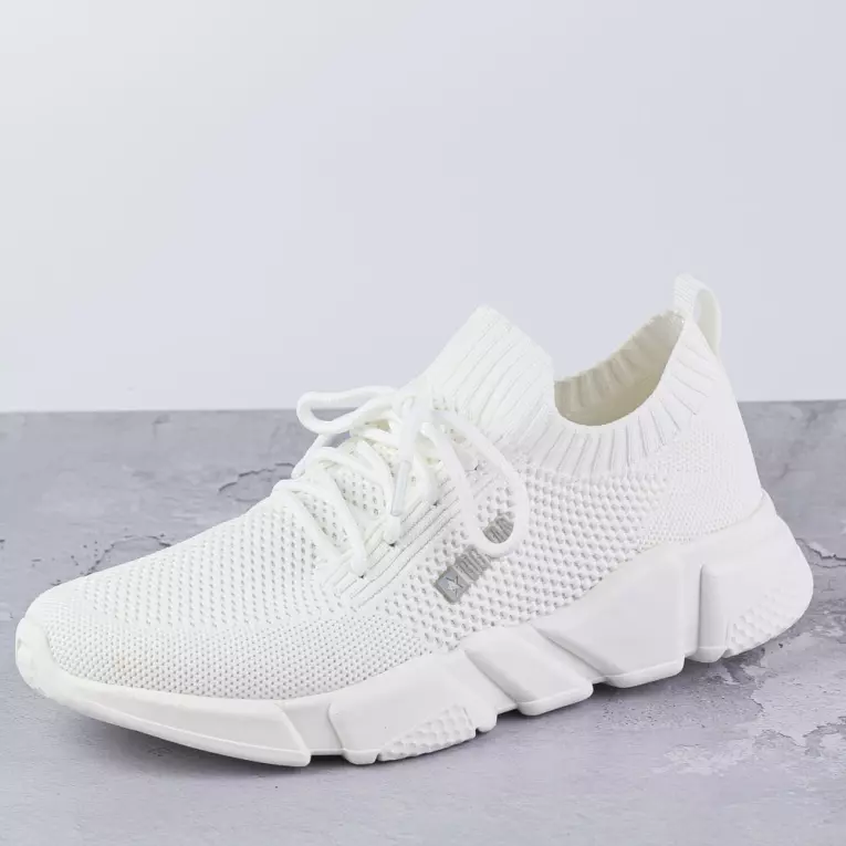 Białe sportowe buty damskie BIG STAR JJ274268
