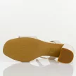 Białe sandały damskie na obcasie Sergio Leone sk869