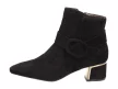 Czarne botki damskie Kylie Crazy 7206 Obcas
