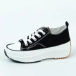 Czarne sportowe buty damskie, trampki McKeylor 13562