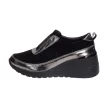 Sneakersy damskie S.BARSKI 94495 BK/BK SKÓRA