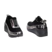 Sneakersy damskie S.BARSKI 94495 BK/BK SKÓRA