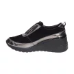 Sneakersy damskie S.BARSKI 94495 BK/BK SKÓRA
