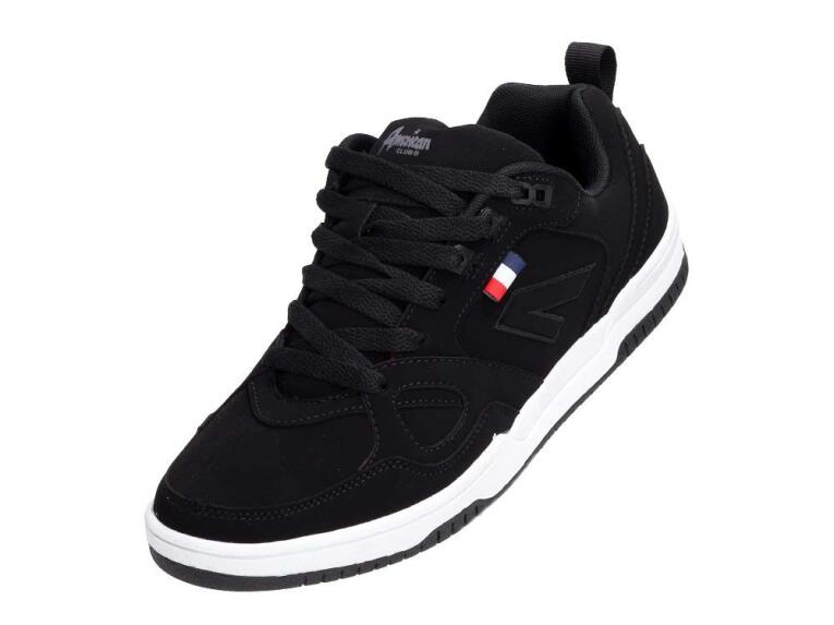 Czarne męskie buty Skate American Club 1529
