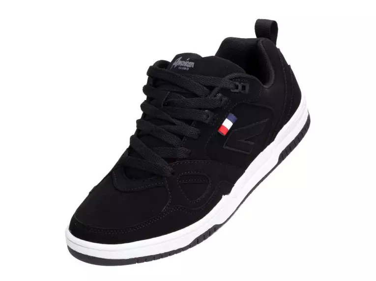 Czarne męskie buty Skate American Club 1529