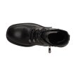 Czarne botki damskie na obcasie, workery VINCEZA 10813 PU