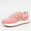 Różowe sneakersy damskie na platformie Potocki 16311