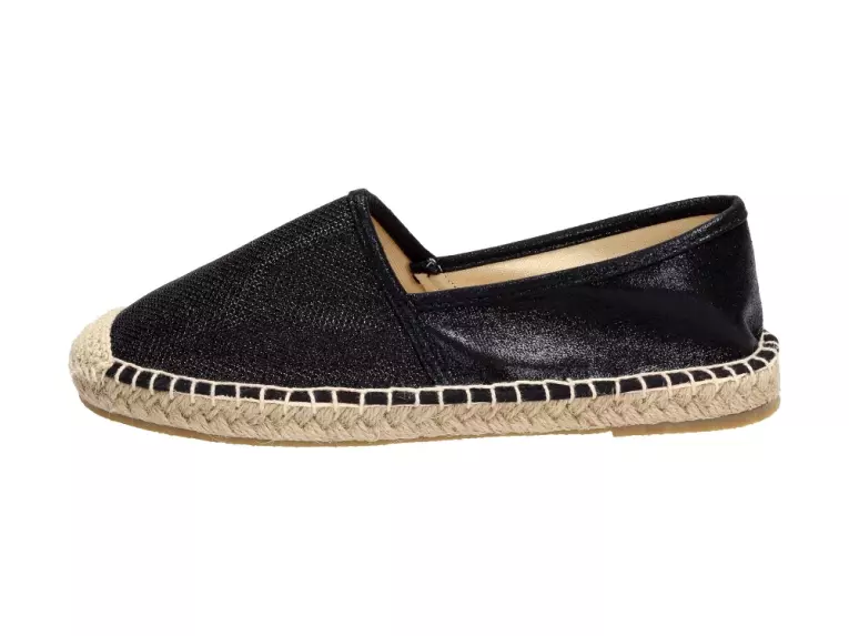 Czarne ciżemki damskie Wishot Dp146 Slip On