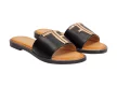 Czarne klapki damskie FILIPPO DK2103/21