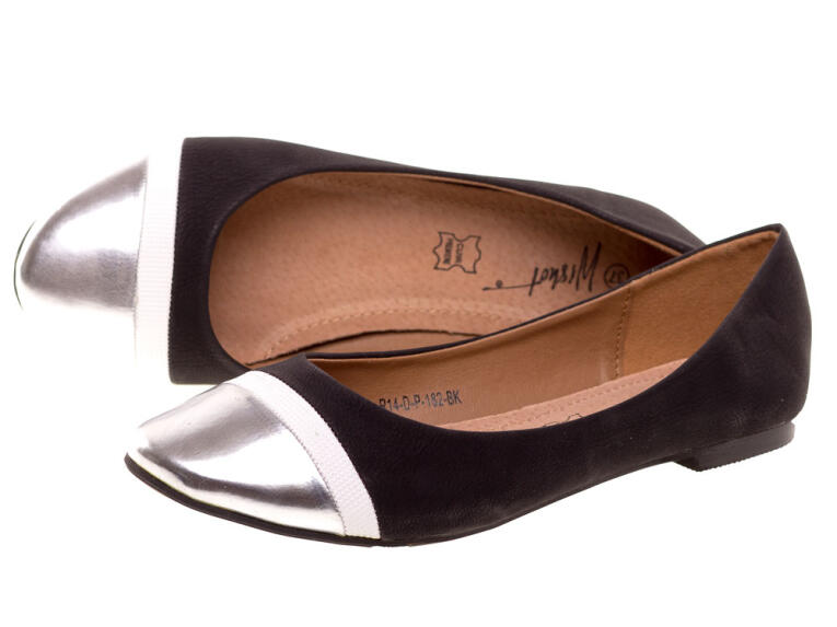 -30% Stylowe baleriny damskie Wishot Dp182bk