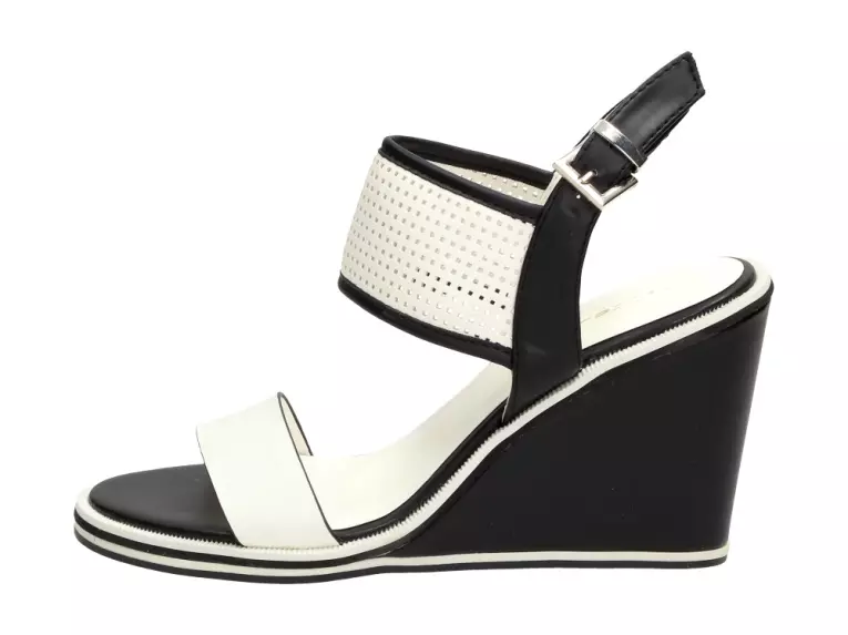 Sandały damskie Vices 640-1 Black Koturn