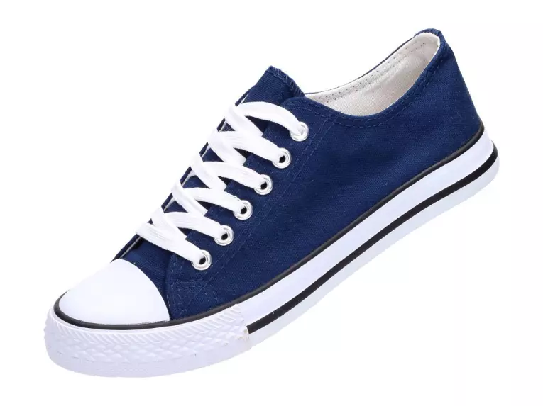 Trampki damskie buty Cotton Club 6923 Granat