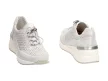 Srebrne sneakersy damskie VINCEZA 8702 SKÓRA