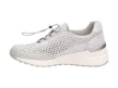 Srebrne sneakersy damskie VINCEZA 8702 SKÓRA