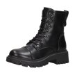Czarne botki damskie na traperze La.Fi 044B-PU