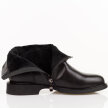 Czarne skórzane botki damskie Filippo Dbt7357/25