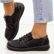 Czarne półbuty damskie Vinceza 87724