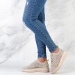 Beżowe przewiewne sportowe buty damskie SUZANA 1117