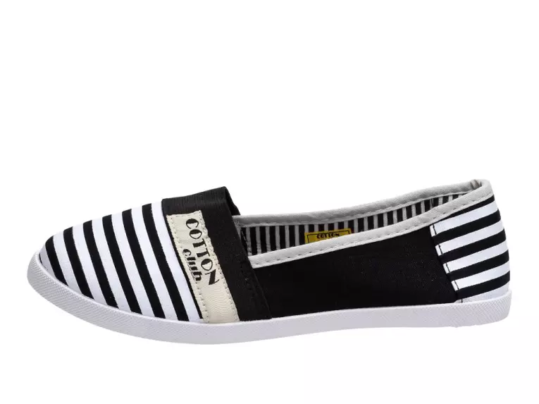 Tomsy Tenisówki damskie Slip On 235 Black