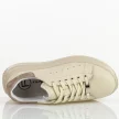 Beżowe skórzane sneakersy damskie na platformie Filippo Dp6739/25