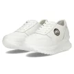 Białe skórzane sneakersy damskie FILIPPO DP3547/22 PLATFORMA WH