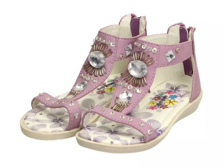 Sandałki, buty dziecięce Super Gear 6692 Lilac